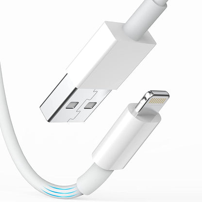 GREPHONE 5 Pack 6ft Long Lighting to USB Cable Compatible with iPhone/iPad/iPod, 5V